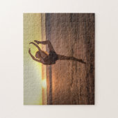 ビーチのバレエ ジグソーパズル (縦)