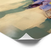 ビーチのバーセンジ、愛犬家の夏のギフト ポスター (コーナー)