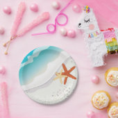 ビーチのパーティー ペーパープレート (パーティー)