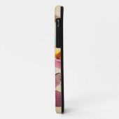 ビーチのビキニ上そしてハートの形のサングラス Case-Mate iPhoneケース (裏面/左)