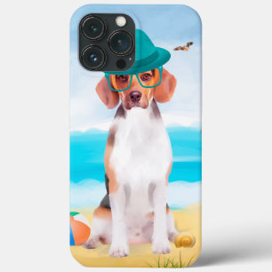ビーチのビーグル iPhone 13 PRO MAXケース