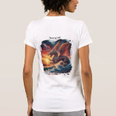 ビーチのフィリピンドラゴン Tシャツ (裏面)