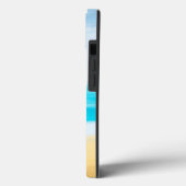 ビーチのフレンチブルドッグ Case-Mate iPhoneケース (裏面 / 左)