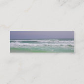ビーチのプロフィールカード スキニー名刺 (裏面)