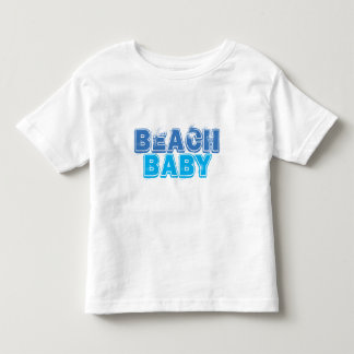 ビーチのベビー トドラーTシャツ