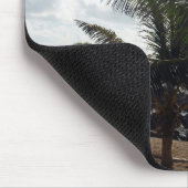 ビーチのマウスパッドのヤシの木 マウスパッド (コーナー)