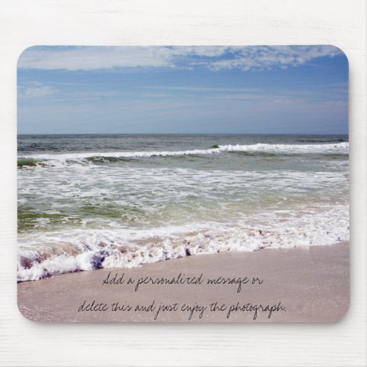 ビーチのマウスパッド マウスパッド (正面)