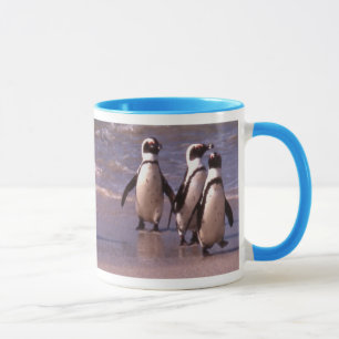 ビーチのマグのペンギン マグカップ