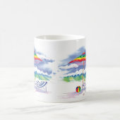 ビーチのマグ コーヒーマグカップ (中央)