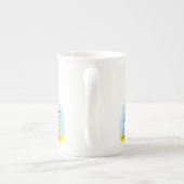 ビーチのマグ ボーンチャイナマグカップ (裏面)