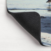 ビーチのミヤコドリ族そしてCurlew マウスパッド (コーナー)