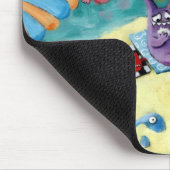 ビーチのモンスター マウスパッド (コーナー)