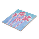 ビーチのヤシの木 タイル (側面)