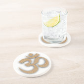 ビーチのヨガのOM コースター (側面)