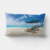 ビーチのラウンジ ランバークッション (裏面)
