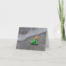 ビーチの上品Notecard