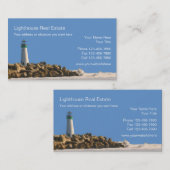 ビーチの不動産の名刺 名刺 (正面/裏面)