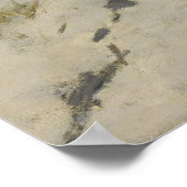 ビーチの乗馬A. Mauve - Art Poster ポスター (角)