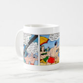 ビーチの体 コーヒーマグカップ (正面左)