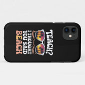 ビーチの先生だと思ったわ 教えるのが好きなグルーヴィーさん Case-Mate iPhoneケース (裏面(横))