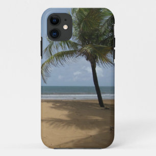 ビーチの写真のヤシの木 iPhone 11 ケース