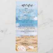 ビーチの写真の宛先メニュー プログラム (正面)