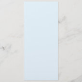 ビーチの写真の宛先メニュー プログラム (裏面)