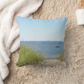 ビーチの写真 クッション (ブランケット)