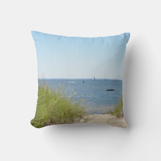 ビーチの写真 クッション (正面)