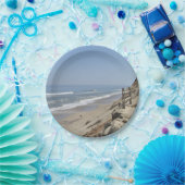 ビーチの写真 ペーパープレート (パーティー)