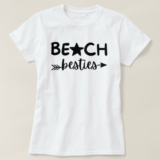 ビーチの別売りシャツ、女の子のビーチ旅行ギフト、マッチ Tシャツ (デザイン正面)