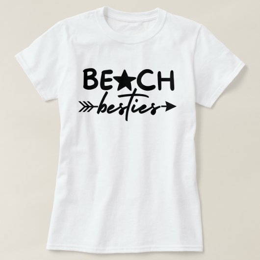 ビーチの別売りシャツ、女の子のビーチ旅行ギフト、マッチ Tシャツ (デザイン正面)