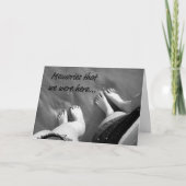 ビーチの友情 カード (正面)