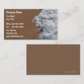 ビーチの名刺 名刺 (正面/裏面)