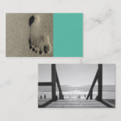 ビーチの名刺 名刺 (正面/裏面)