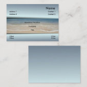 ビーチの名刺 名刺 (正面/裏面)