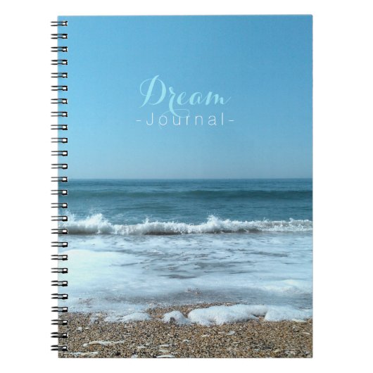 ビーチの夢ジャーナル ノートブック (正面)