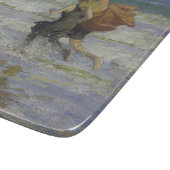 ビーチの子供たち(Edward Henry Potthast) カッティングボード (角)