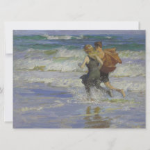 ビーチの子供たち(Edward Henry Potthast)