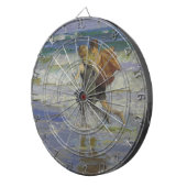 ビーチの子供たち(Edward Henry Potthast) ダーツボード (正面右)