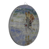 ビーチの子供たち(Edward Henry Potthast) ダーツボード (正面左)