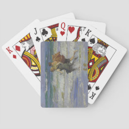 ビーチの子供たち(Edward Henry Potthast) トランプ