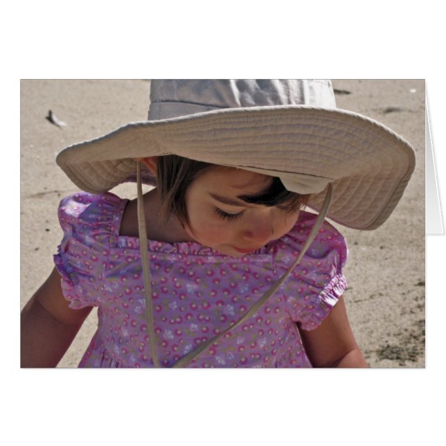 ビーチの子供 (正面横)