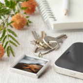 ビーチの孤独なヒトデ キーホルダー (側面)