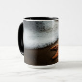 ビーチの孤独なヒトデ マグカップ (正面左)