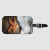 ビーチの孤独なヒトデ ラゲッジタグ (正面横)