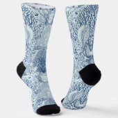 ビーチの宝を青で ソックス (傾斜あり)