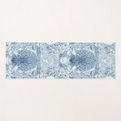 ビーチの宝を青で ヨガマット (正面(横))