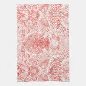 ビーチの宝庫 キッチンタオル (縦)