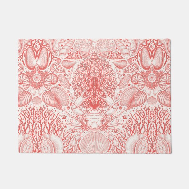 ビーチの宝庫 ドアマット (正面)